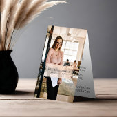 Minimales Berufliches Firmenlogo und Business-Foto Visitenkarten