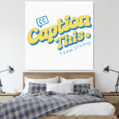 minimales Bilddesign Leinwanddruck (Insitu (Schlafzimmer))