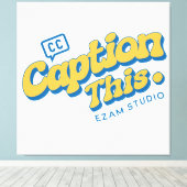 minimales Bilddesign Leinwanddruck (Insitu (Holzboden))