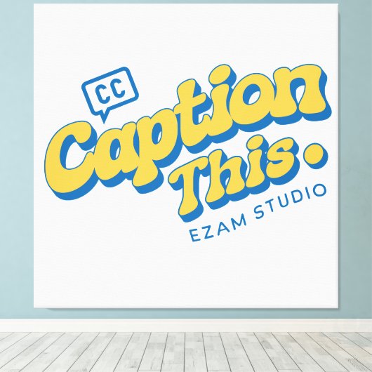 minimales Bilddesign Leinwanddruck (Insitu (Holzboden))