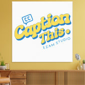 minimales Bilddesign Leinwanddruck (Insitu (Wohnzimmer))