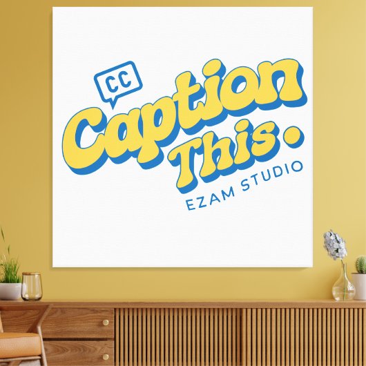 minimales Bilddesign Leinwanddruck (Insitu (Wohnzimmer))