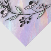 Minimales Blume-Papiertücher Seidenpapier (Detail)