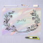 Minimales Blume-Papiertücher Seidenpapier (Handwerk)