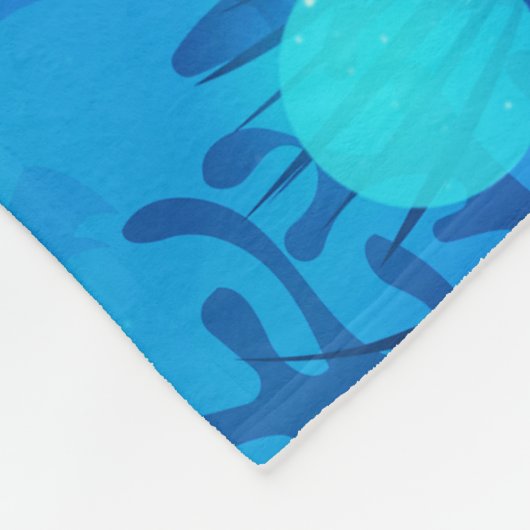 Minimales Button-Sporttauchen unter der Seedecke Fleecedecke (Ecke)