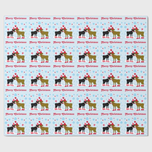 Minimales Button-Weihnachtsverpackungs-Papier Geschenkpapier (Flach)