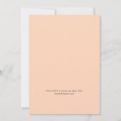 Minimales Crawfish Boil Party Einladung (Rückseite)