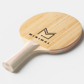 Minimales Design für das benutzerdefinierte Firmen Tischtennis Schläger (Vorderseite)