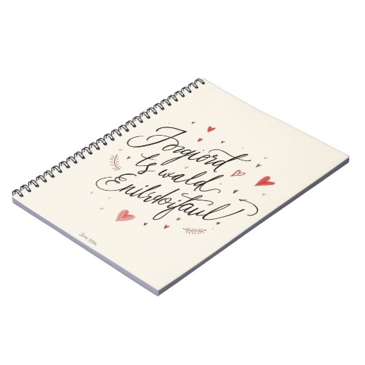 minimales Design-Notebook Notizblock (Linke Seite)