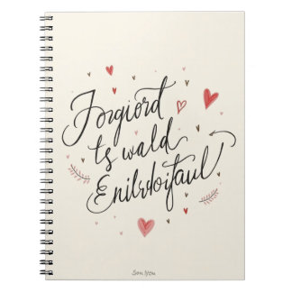 minimales Design-Notebook Notizblock