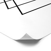 Minimales Dreieck Poster (Ecke)