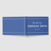 Minimales, einfaches Begräbnis/Gästebuch Gästebuch (Voll)