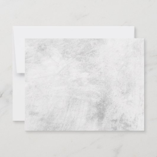 Minimales einfaches Foto zur Beerdigung Dankeskarte (Rückseite)