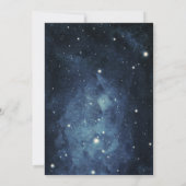 Minimales einfaches Tanzskelett Halloween-Party Einladung (Rückseite)