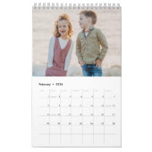 Minimales Foto für Haustiere Kalender (Feb 2026)