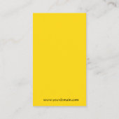 Minimales GoldMinimalistischer Beruf persönlich Visitenkarte (Rückseite)