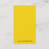 Minimales GoldMinimalistischer Beruf persönlich Visitenkarte (Rückseite)