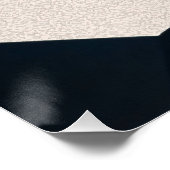 Minimales grafisches Design Poster (Ecke)