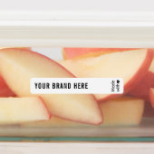 Minimales Logo-Tamper-Zeichen Etiketten (Befestigt)