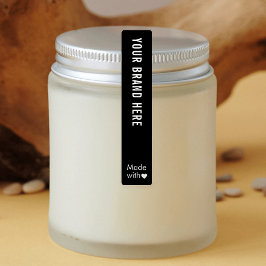 Minimales Logo-Tamper-Zeichen Etiketten