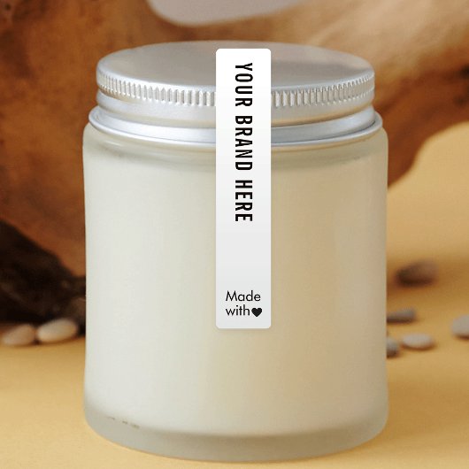 Minimales Logo-Tamper-Zeichen Etiketten