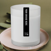 Minimales Logo-Tamper-Zeichen Etiketten