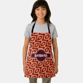 Minimales Muster für afrikanische Schokolade Schürze (Insitu)