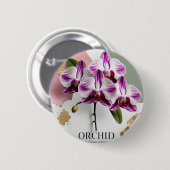 Minimales Orchid Button - Subtile Schönheit, Allta (Vorne & Hinten)