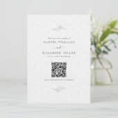 Minimales Programm für Schwarz auf Plush White Pai (Stehend Vorderseite)