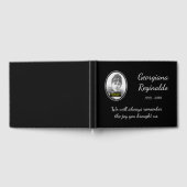 Minimales, respektable Begräbnis/Memorial Gästebuc Gästebuch (Voll)