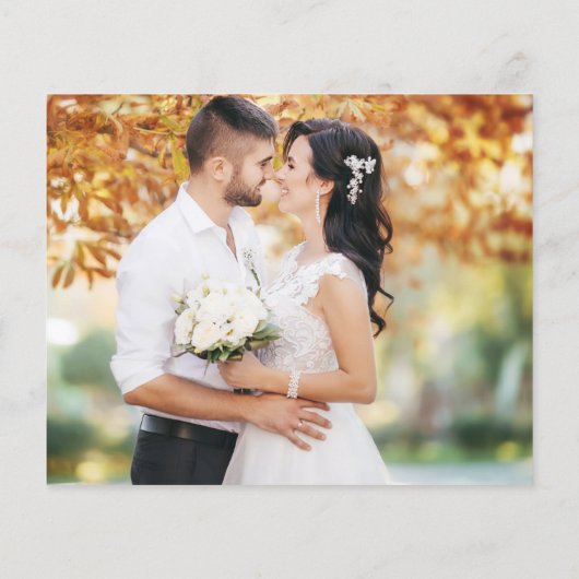 Minimales Rustikales Foto aus Holz und Licht Save (Rückseite)