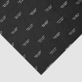 Minimales, schwarz-weißes Textzweckpapier Seidenpapier (Ausschnitt)