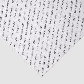 Minimales, schwarz-weißes Textzweckpapier Seidenpapier (Ausschnitt)