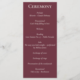 Minimales Script Lila Plum Programm