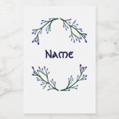 Minimales Set für Lebensmittel und Getränke Lebensmitteletikett (Einzelnes Label)