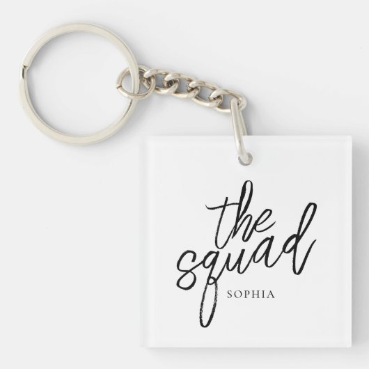 Minimales Skript für das benutzerdefinierte Foto d Schlüsselanhänger (Vorderseite)