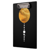 Minimales Sonnensystem Klemmbrett (Links)