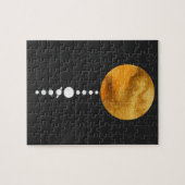 Minimales Sonnensystem Puzzle (Horizontal)
