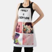 Minimales Typografy Custom Collage Foto Schürze (InSitu)