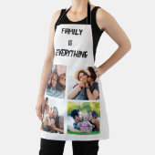 Minimales Typografy Custom Collage Foto Schürze (InSitu)