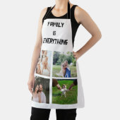 Minimales Typografy Custom Collage Foto Schürze (InSitu)