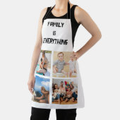 Minimales Typografy Custom Collage Foto Schürze (InSitu)