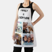 Minimales Typografy Custom Collage Foto Schürze (InSitu)