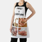 Minimales Typografy Custom Collage Foto Schürze (InSitu)