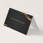 Minimales und Berufliches Foto für Mitarbeiter Visitenkarten (Rückseite)