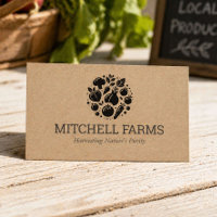 Minimales und feines Gemüse-Logo für Bauer Kraft