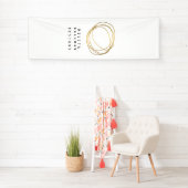 Minimales und modernes Gold Designer Scribble-Logo Banner (Insitu)