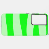 Minimales Wechselgrün Samsung Galaxy Hülle (Linke Seite)