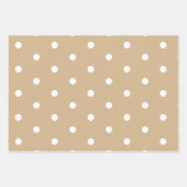 Minimales Whittan Polka Dot Wrapping Paper Geschenkpapier Set (Vorderseite 2)
