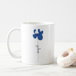 Minimalism Simple Flower Mug Kaffeetasse
